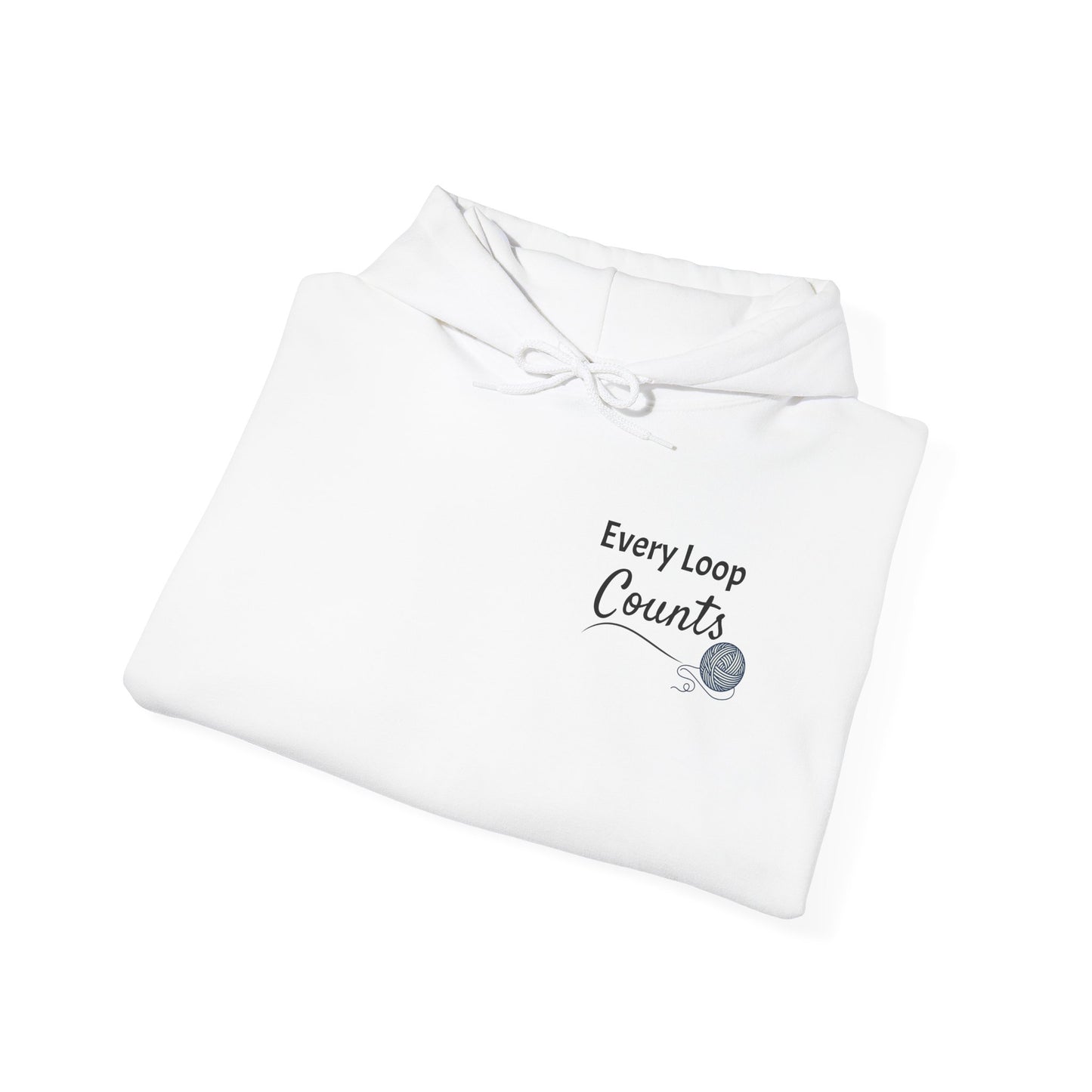 Every Loop Counts Crochet Hoodie