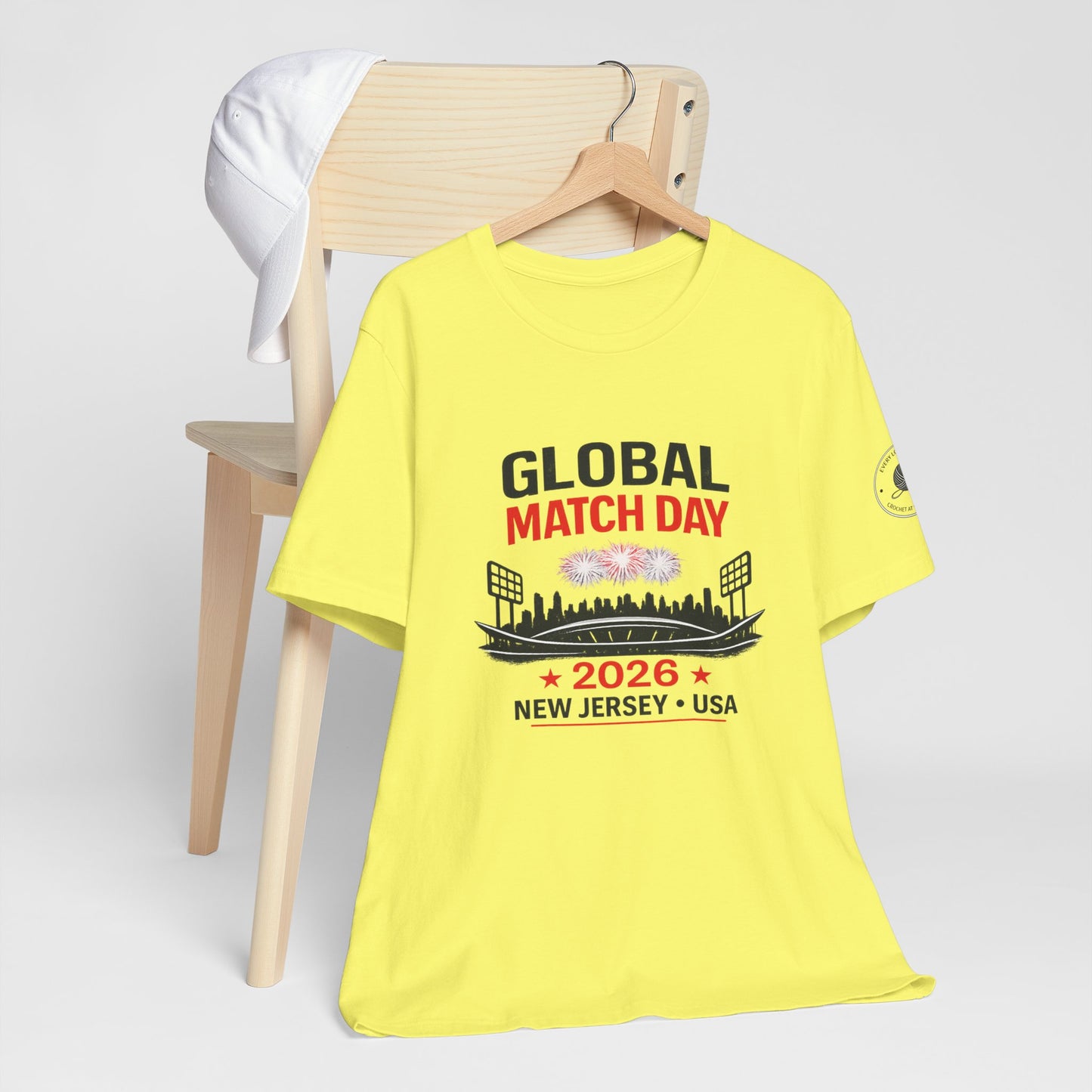 Global Match Day 2026 tee, back view