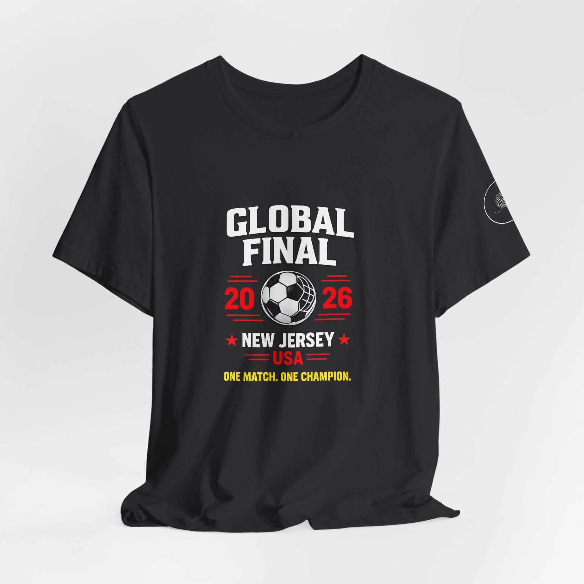 New Jersey USA 2026 soccer t-shirt, side profile