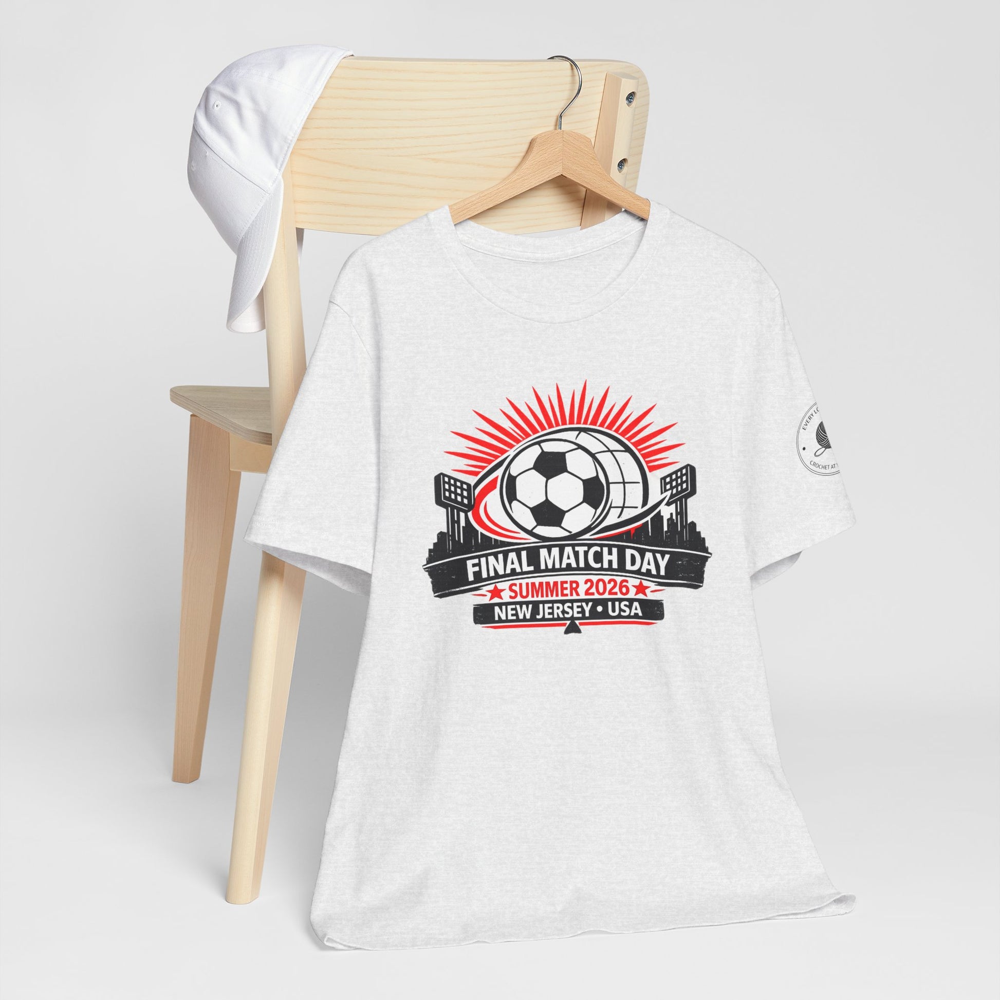 New Jersey USA 2026 World Cup tee – soft breathable cotton fan shirt