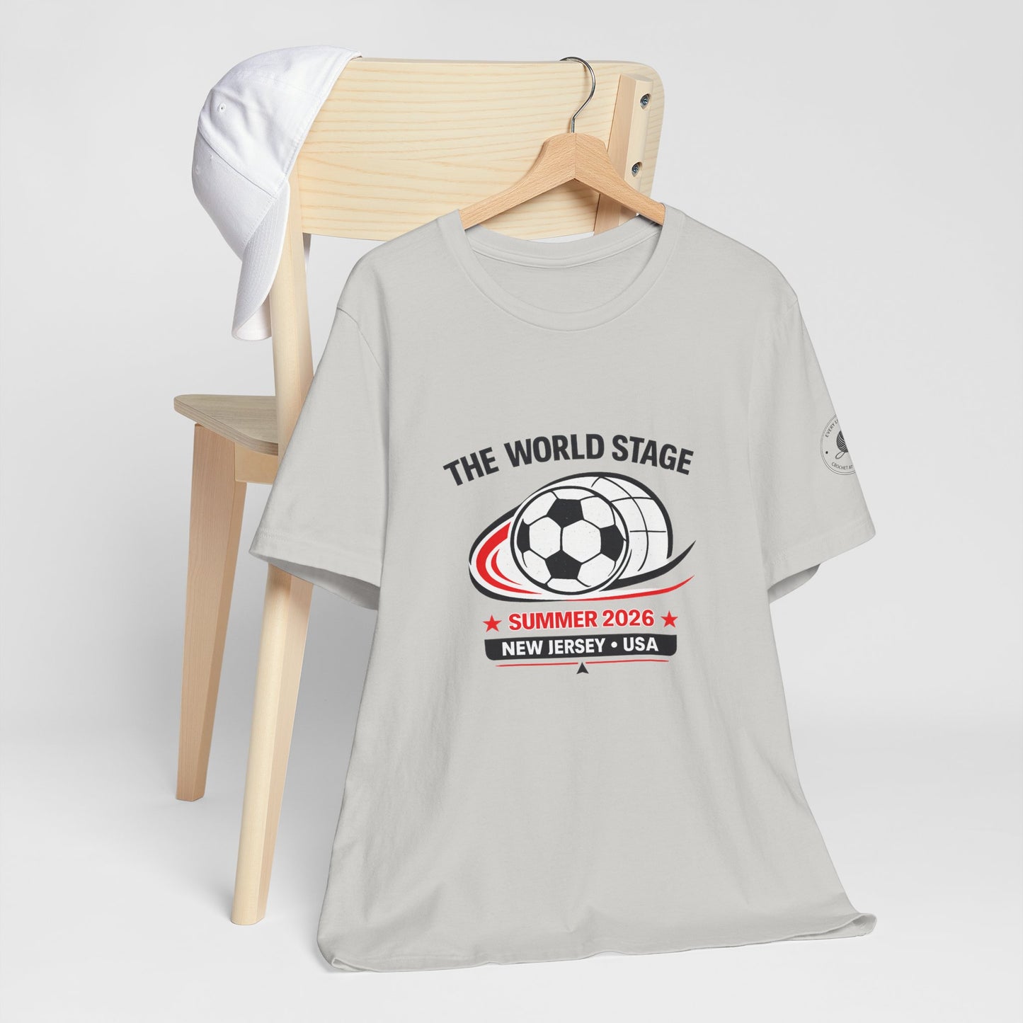 The World Stage Soccer T-Shirt — Summer 2026 | New Jersey USA