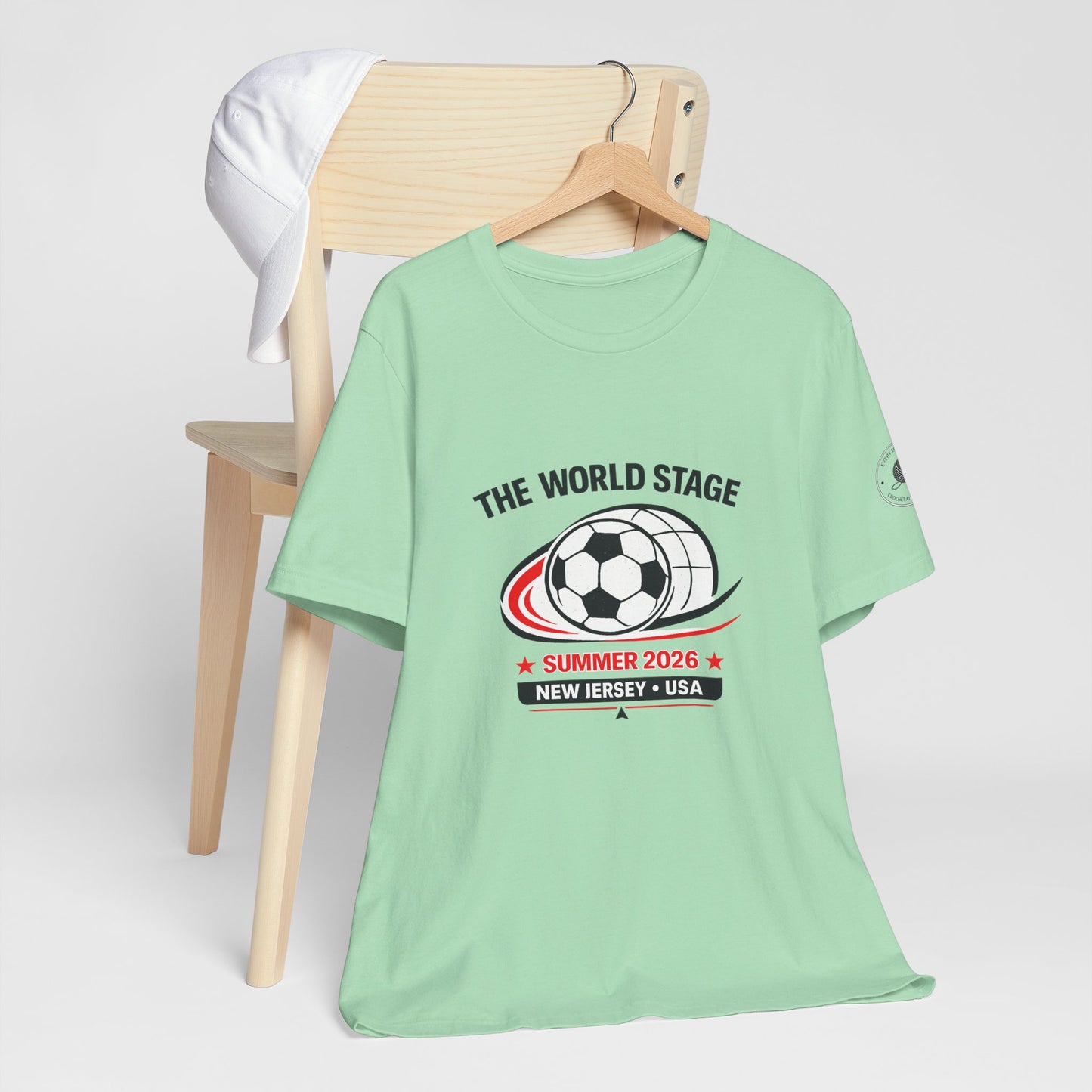 The World Stage Soccer T-Shirt — Summer 2026 | New Jersey USA