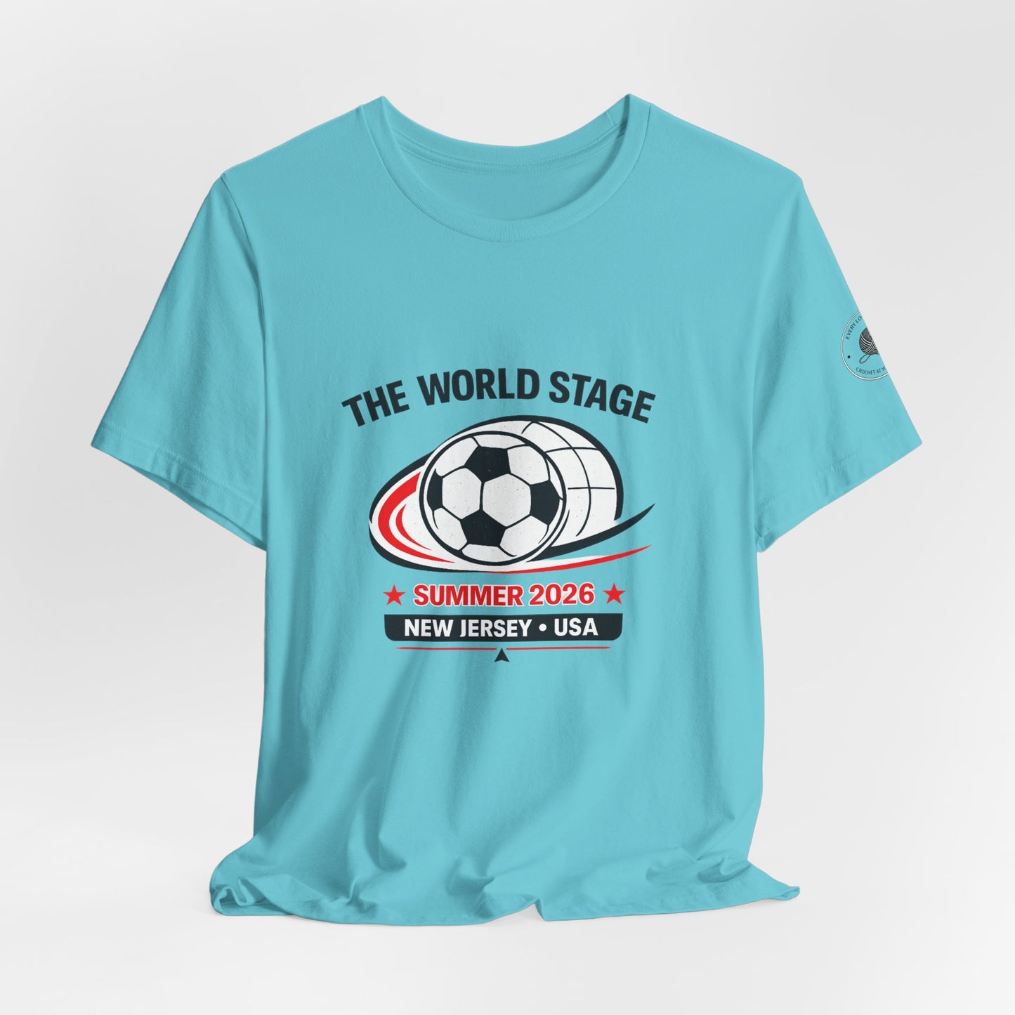 The World Stage Soccer T-Shirt — Summer 2026 | New Jersey USA