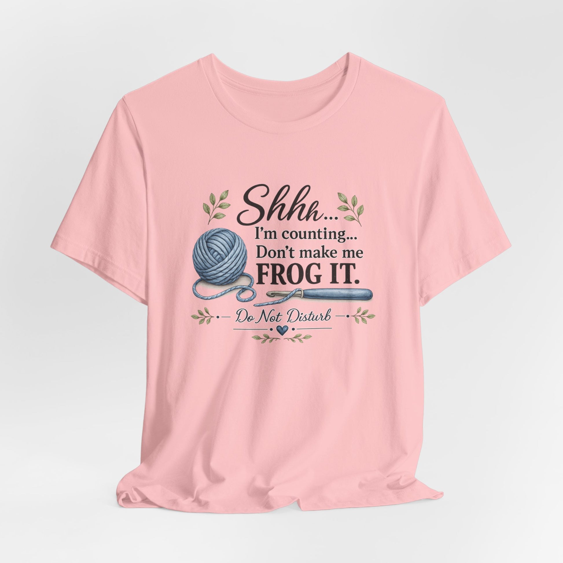 Shhh I'm Counting Don't Make Me Frog It tee product shot