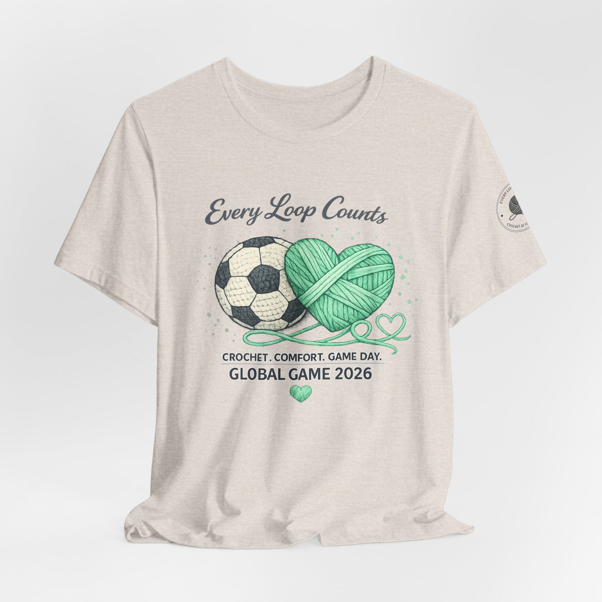 Final Match Day 2026 unisex soccer shirt lifestyle shot