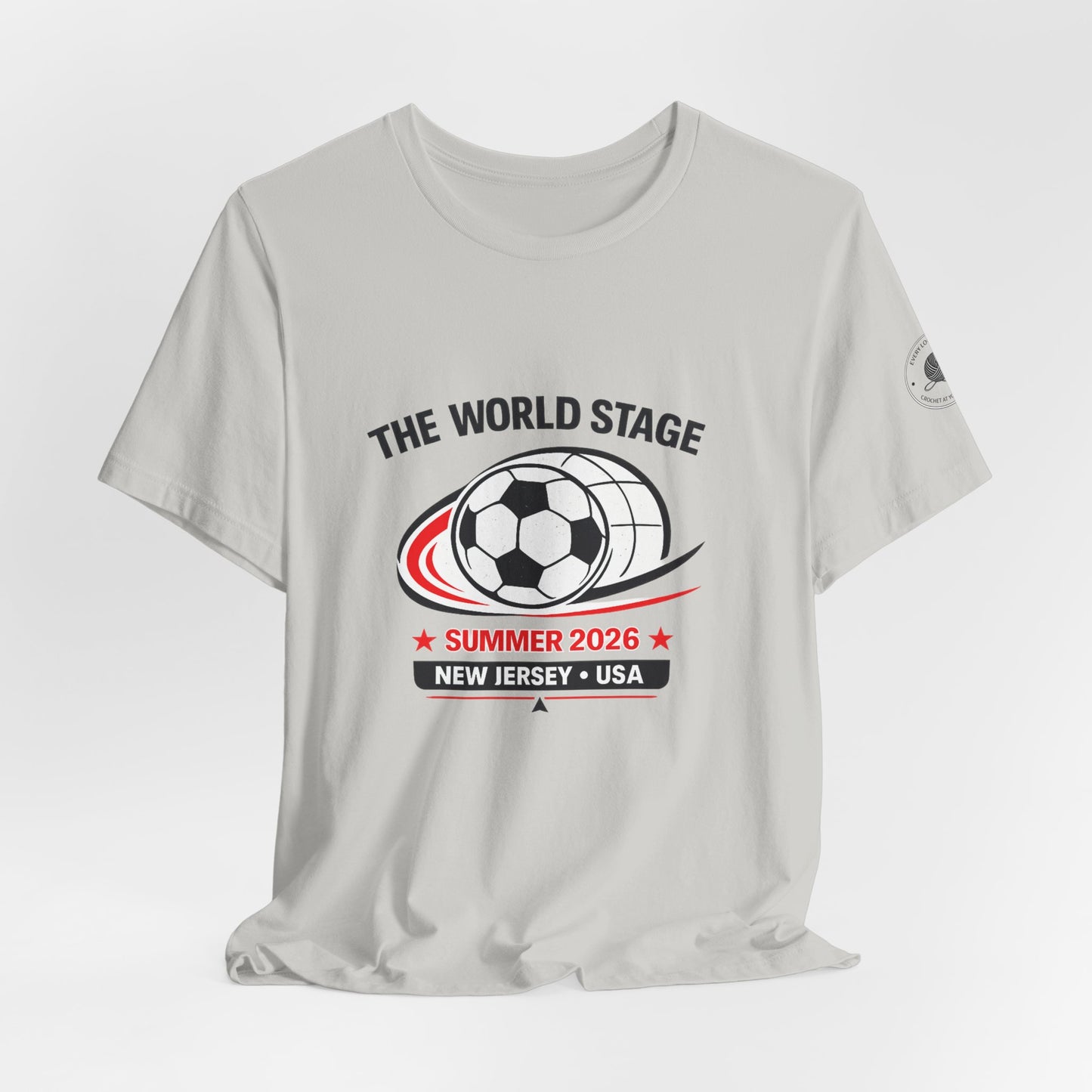 The World Stage Soccer T-Shirt — Summer 2026 | New Jersey USA