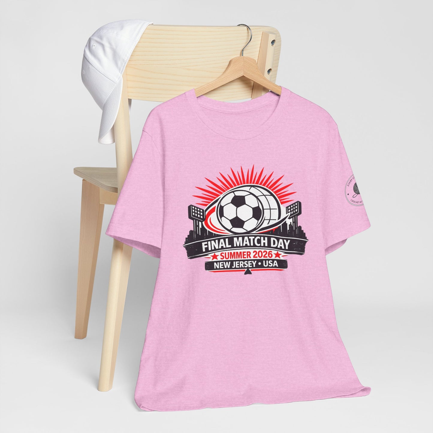 Final Match Day 2026 soccer shirt – Bella+Canvas soft cotton fan tee