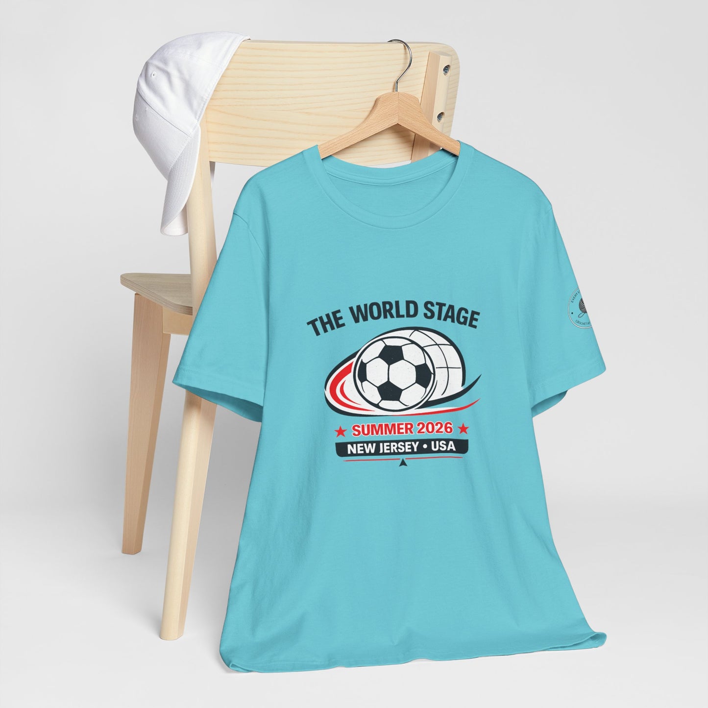 The World Stage Soccer T-Shirt — Summer 2026 | New Jersey USA