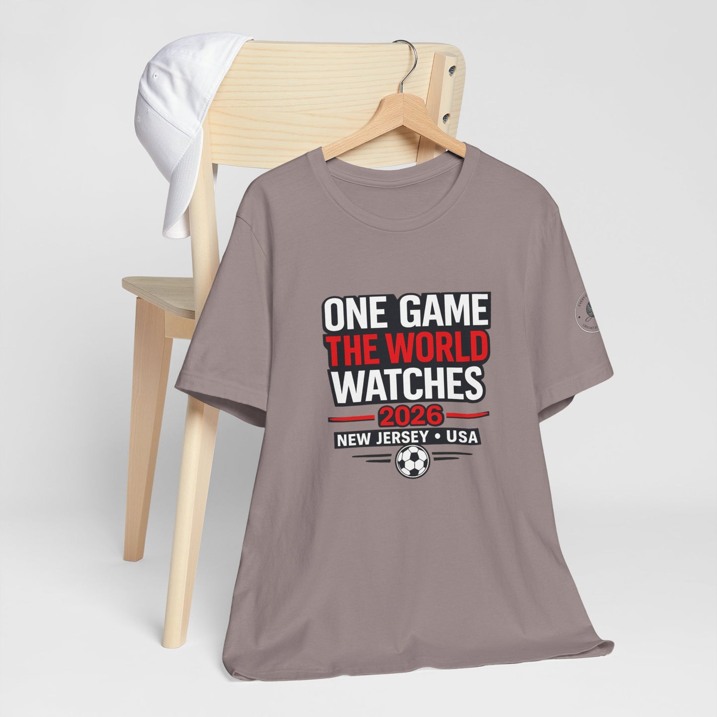 One Game The World Watches 2026 — New Jersey USA Soccer Fan Tee