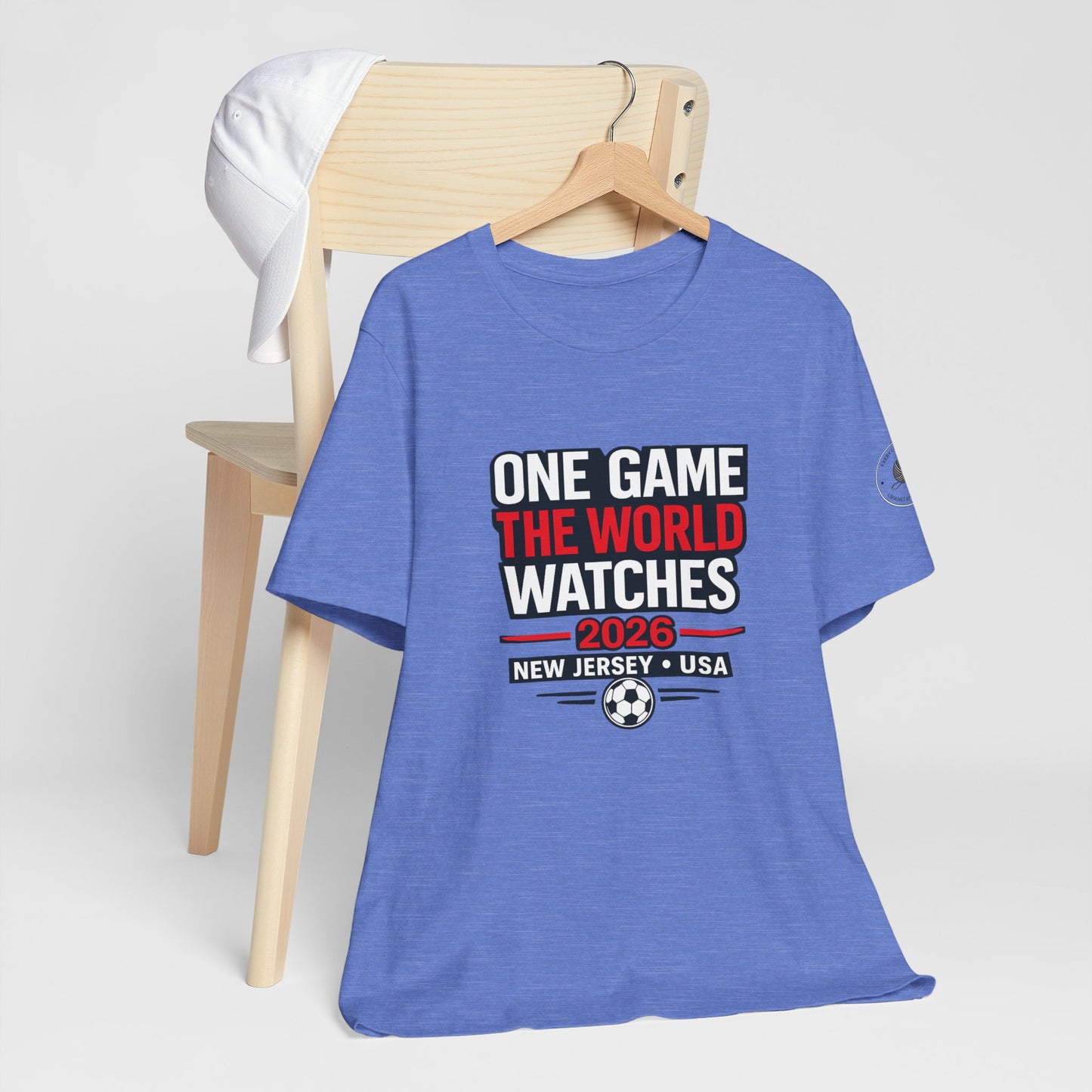 One Game The World Watches 2026 — New Jersey USA Soccer Fan Tee
