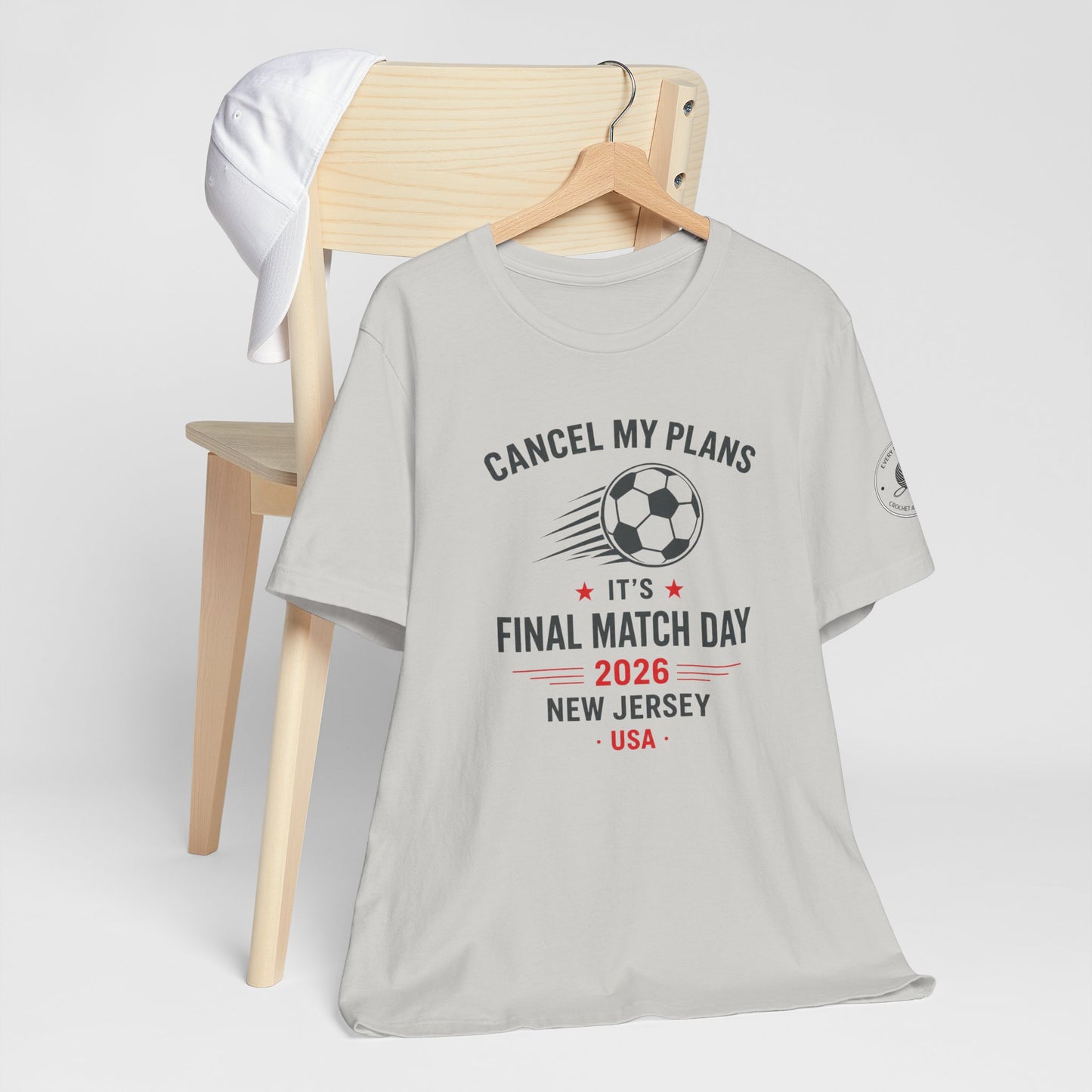 Match Day 2026 soccer t-shirt unisex fit lifestyle photo