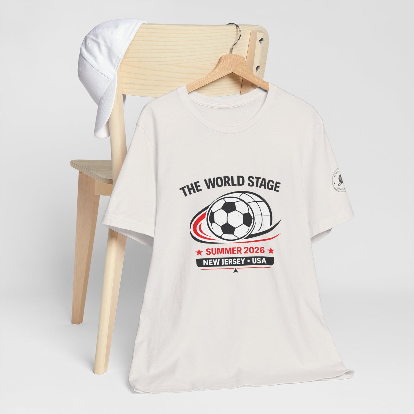 The World Stage Soccer T-Shirt — Summer 2026 | New Jersey USA
