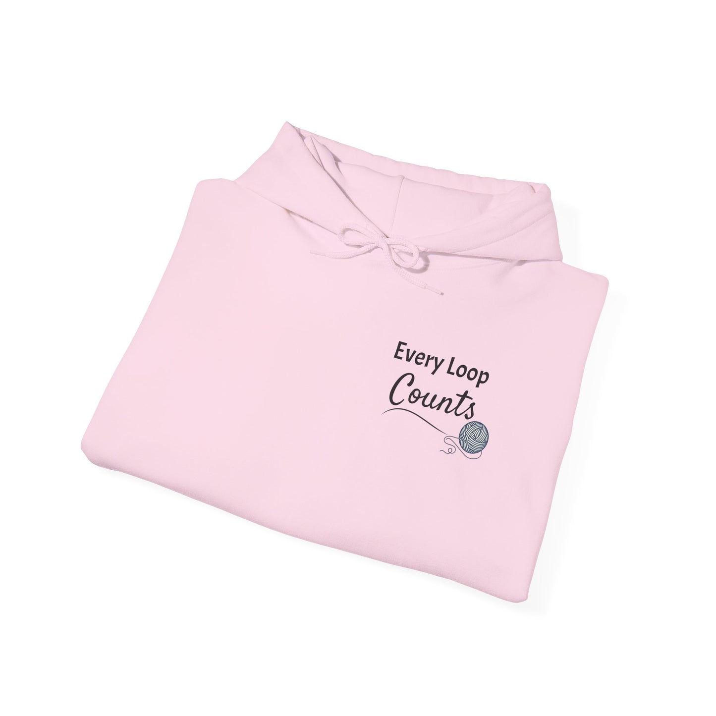 Every Loop Counts Crochet Hoodie