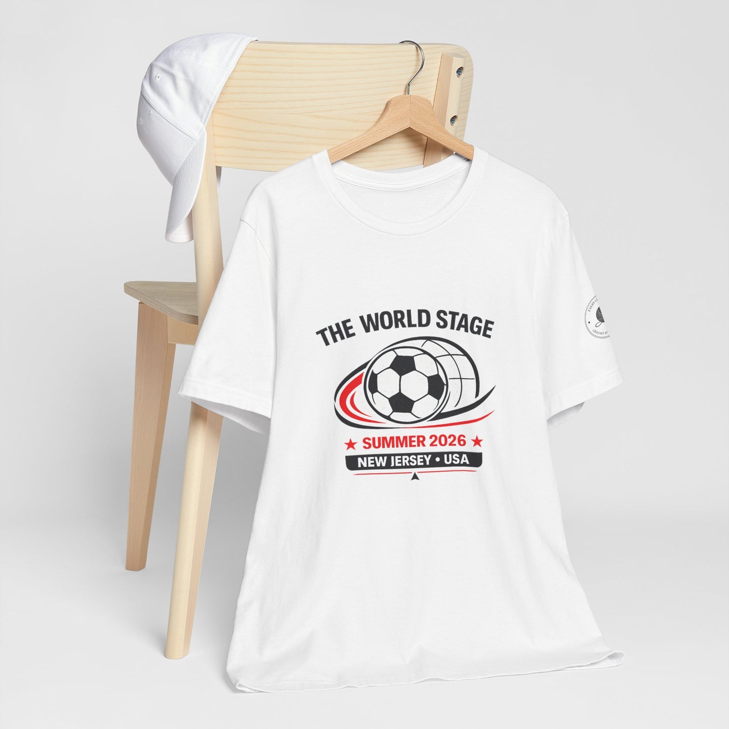 The World Stage Soccer T-Shirt — Summer 2026 | New Jersey USA