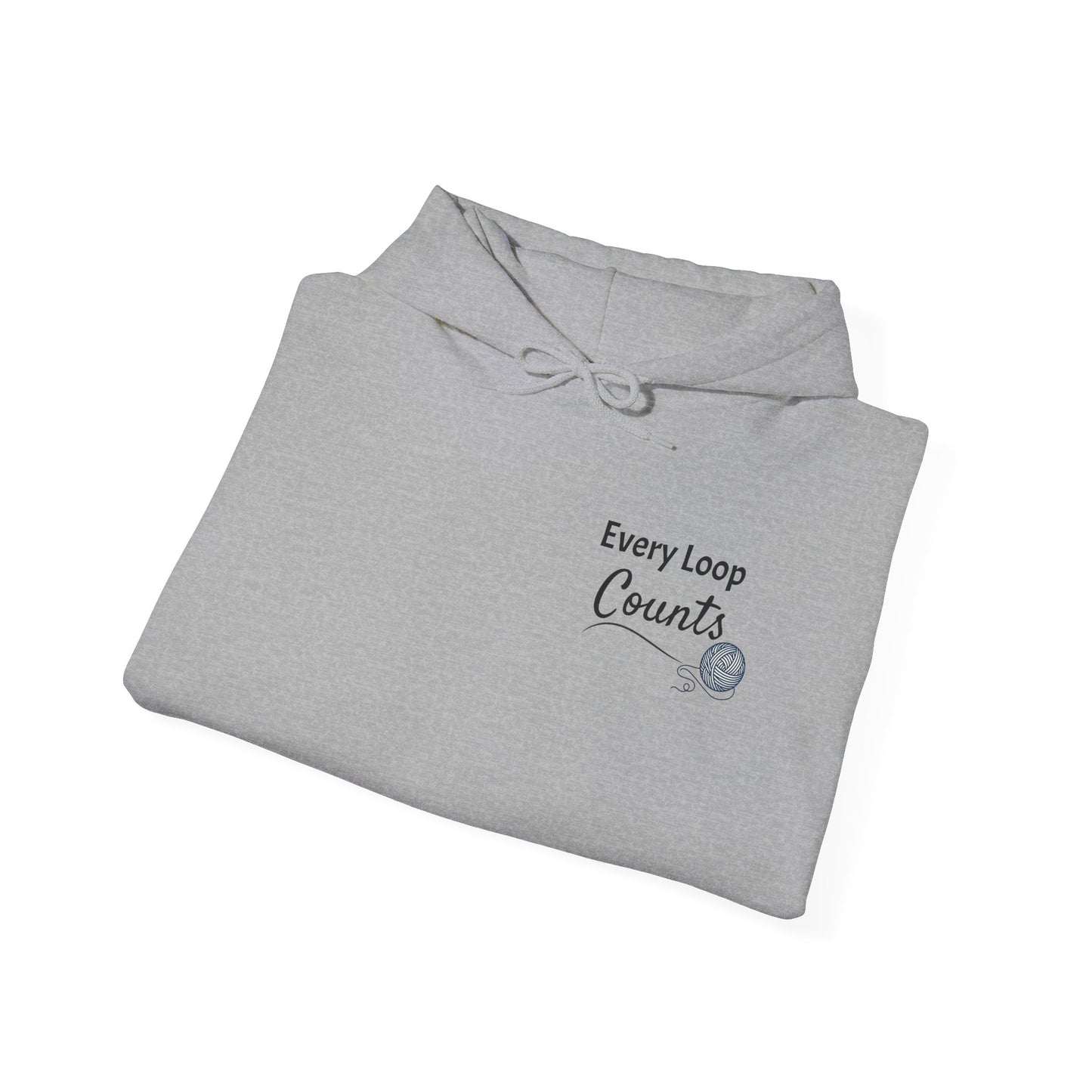 Every Loop Counts Crochet Hoodie