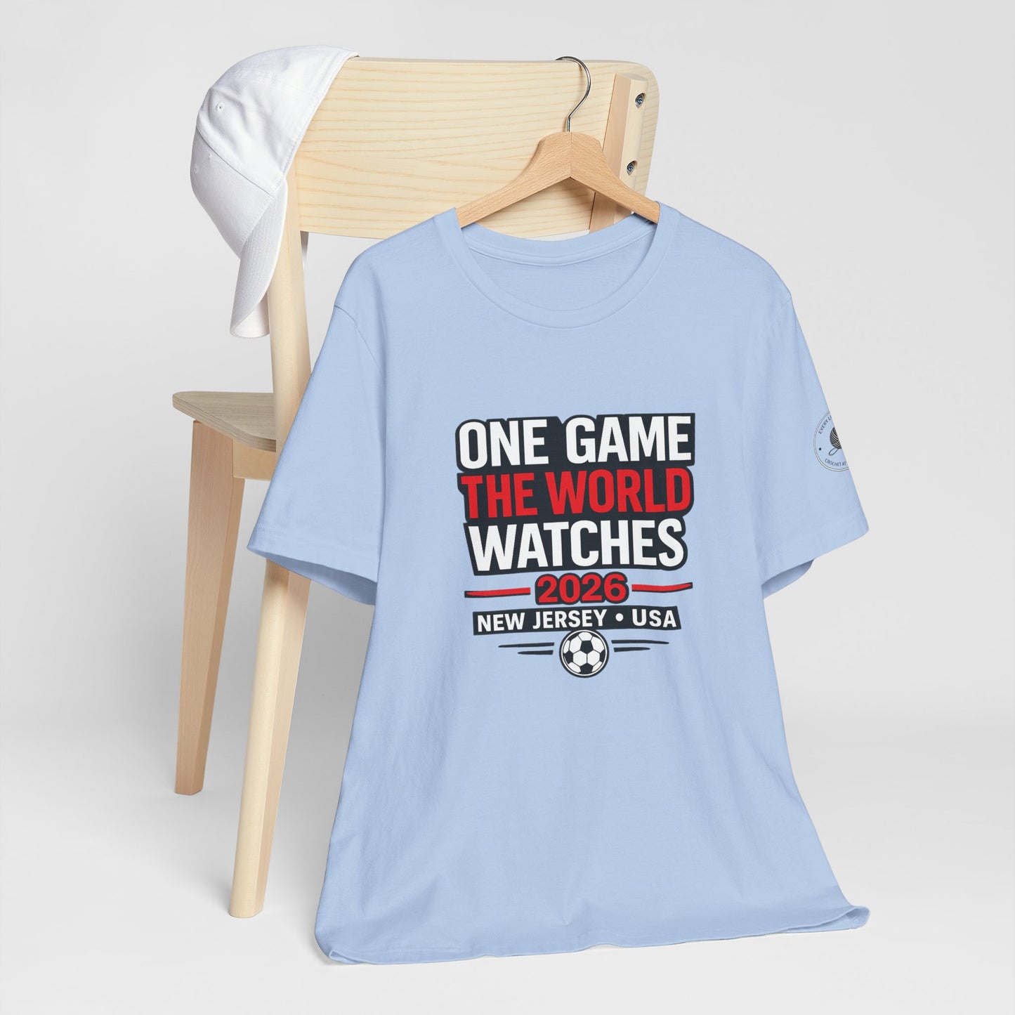 One Game The World Watches 2026 — New Jersey USA Soccer Fan Tee