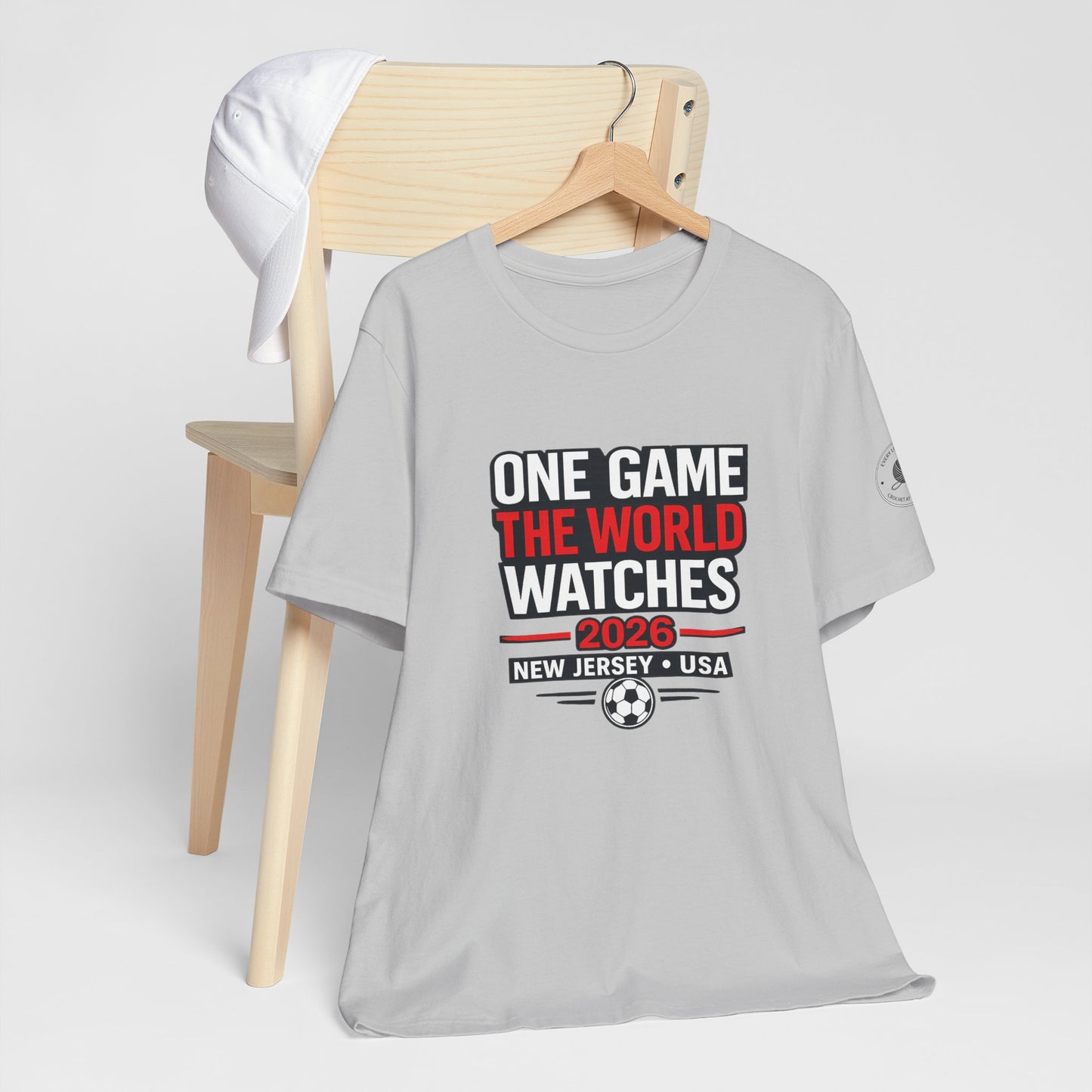 One Game The World Watches 2026 — New Jersey USA Soccer Fan Tee