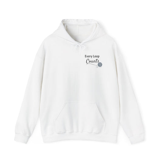 Every Loop Counts Crochet Hoodie