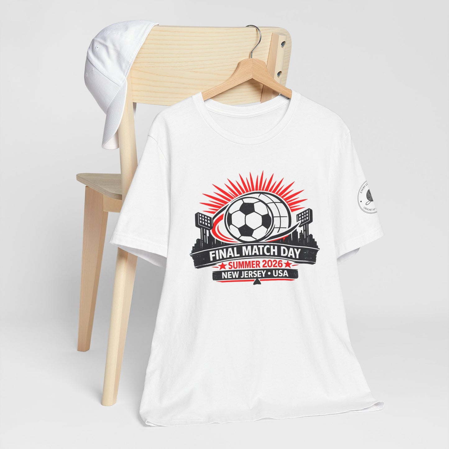 Final Match Day 2026 t-shirt – stadium-inspired graphic, New Jersey USA