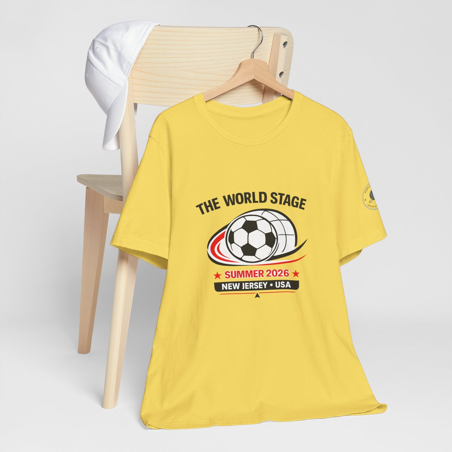 The World Stage Soccer T-Shirt — Summer 2026 | New Jersey USA